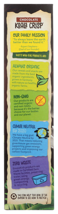 NATURE'S PATH ORGANIC: Envirokidz Organic Koala Crisp Cereal Chocolate, 11.5 oz