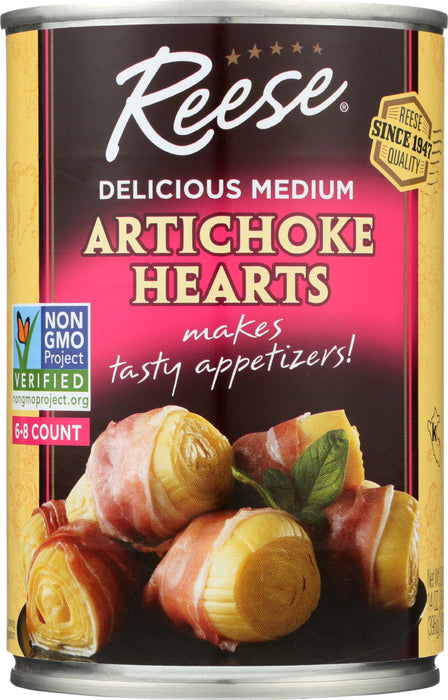 REESE: Artichoke Hearts Medium Size, 14 oz