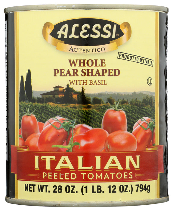 ALESSI: Italian Peeled Tomatoes, 28 oz