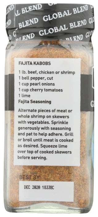 SPICE HUNTER: Salt Free Fajita Seasoning Blend, 1.8 oz