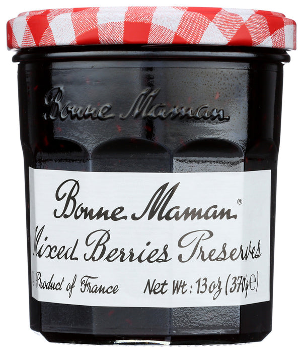 BONNE MAMAN: Mixed Berries Preserves, 13 oz