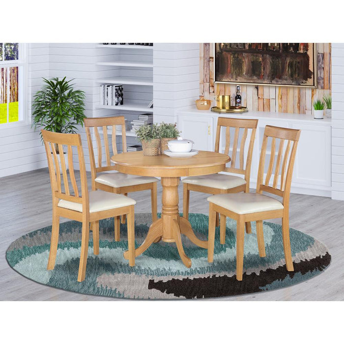 5  PC  Kitchen  Table  set-small  Kitchen  Table  plus  4  Dining  Chairs