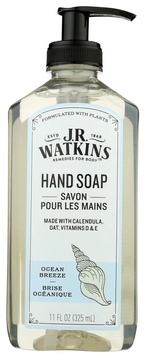 JR WATKINS: Soap Hand Gel Ocean Brez, 11 FO