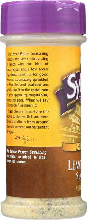 SYLVIAS: Ssnng Lemon Pepper, 5.5 oz