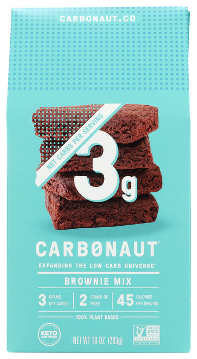 CARBONAUT: Brownie Mix Low Carb, 10 oz