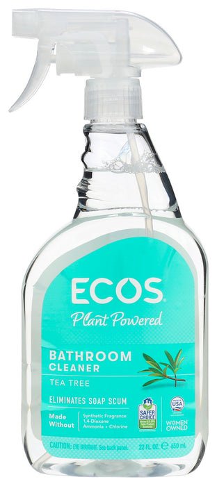ECOS: Bathroom Cleaner Tea Tree, 22 oz