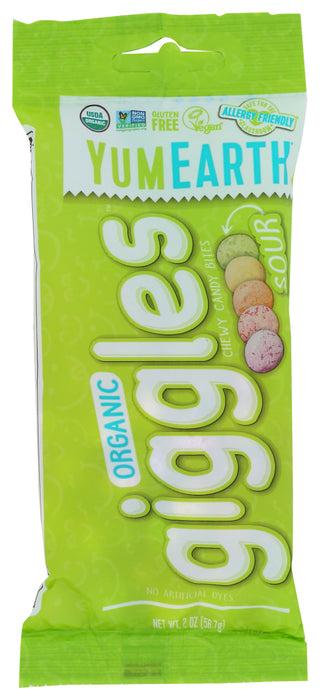 YUMEARTH: Candy Giggles Sour Grab&Go, 2 oz