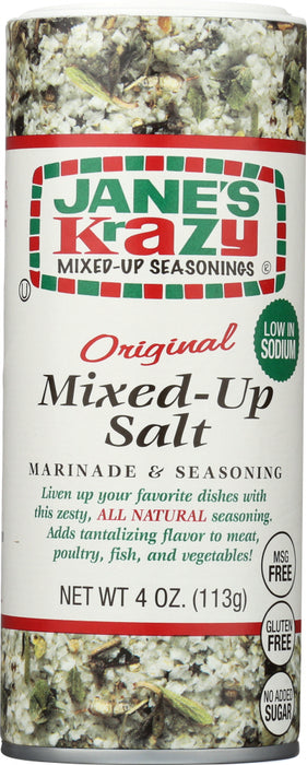 JANES: Mixed Up Salt Canister, 4 oz