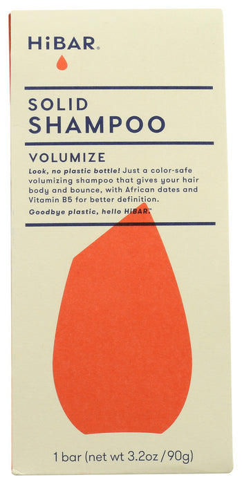 HIBAR: Solid Shampoo Volumize, 3.2 oz