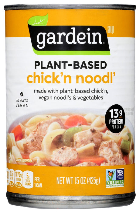 GARDEIN: Soup Chickn Noodl, 15 oz