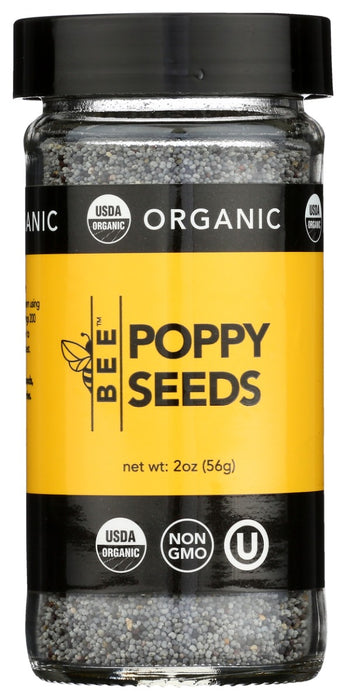 BEESPICES: Organic Poppy Seeds, 2 oz
