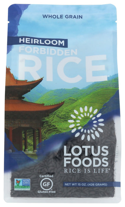 LOTUS FOODS: Forbidden Rice, 15 oz