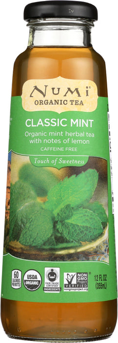 NUMI: Classic Mint Tea, 12 fl oz