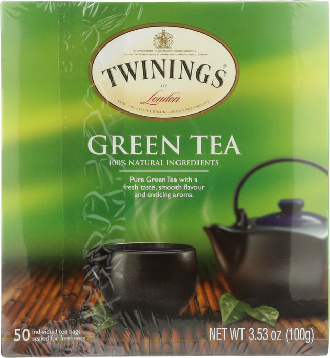 TWINING TEA: Green Tea, 50 bg