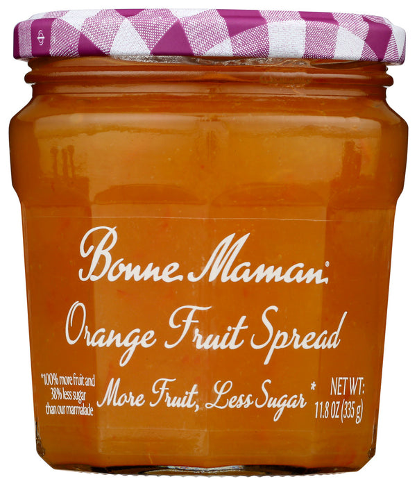 BONNE MAMAN: Fruit Spread Orange, 11.8 OZ