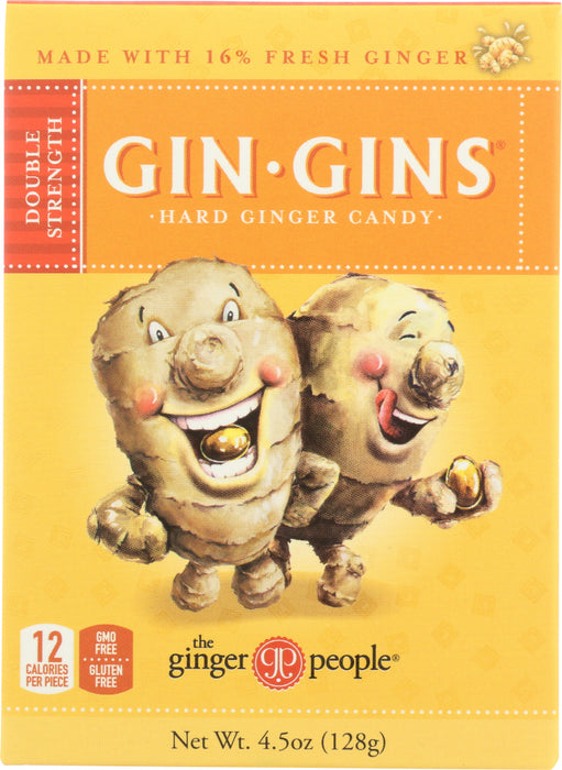 GINGER PEOPLE: Hard Ginger Candy Box, 4.5 oz