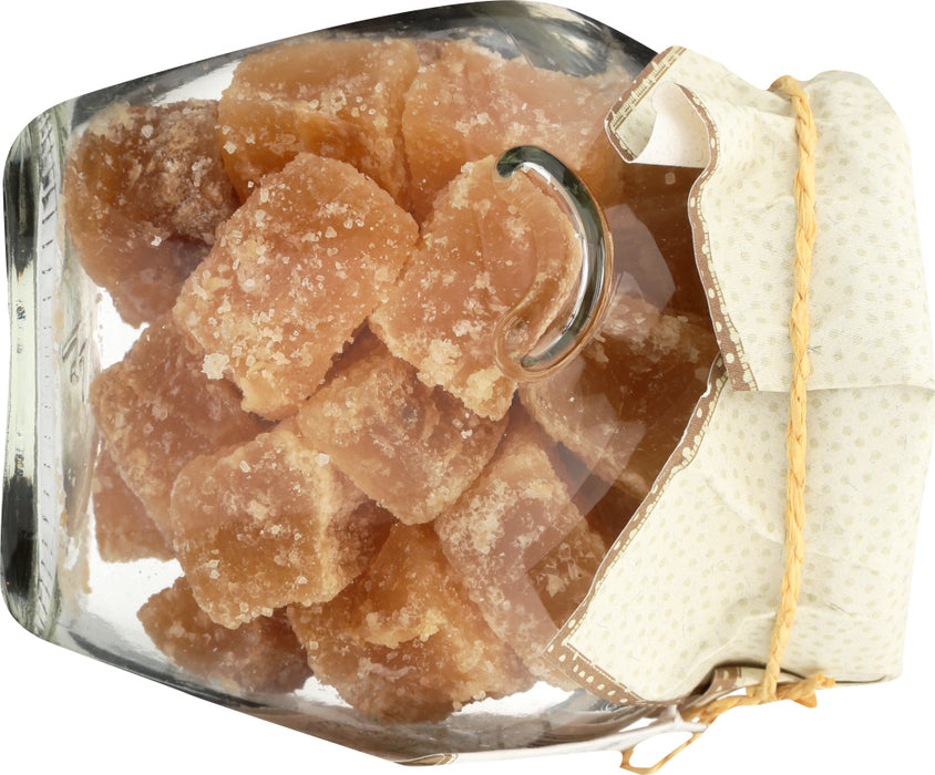 GINGER PEOPLE: Crystalized Ginger Jar, 6.7 oz