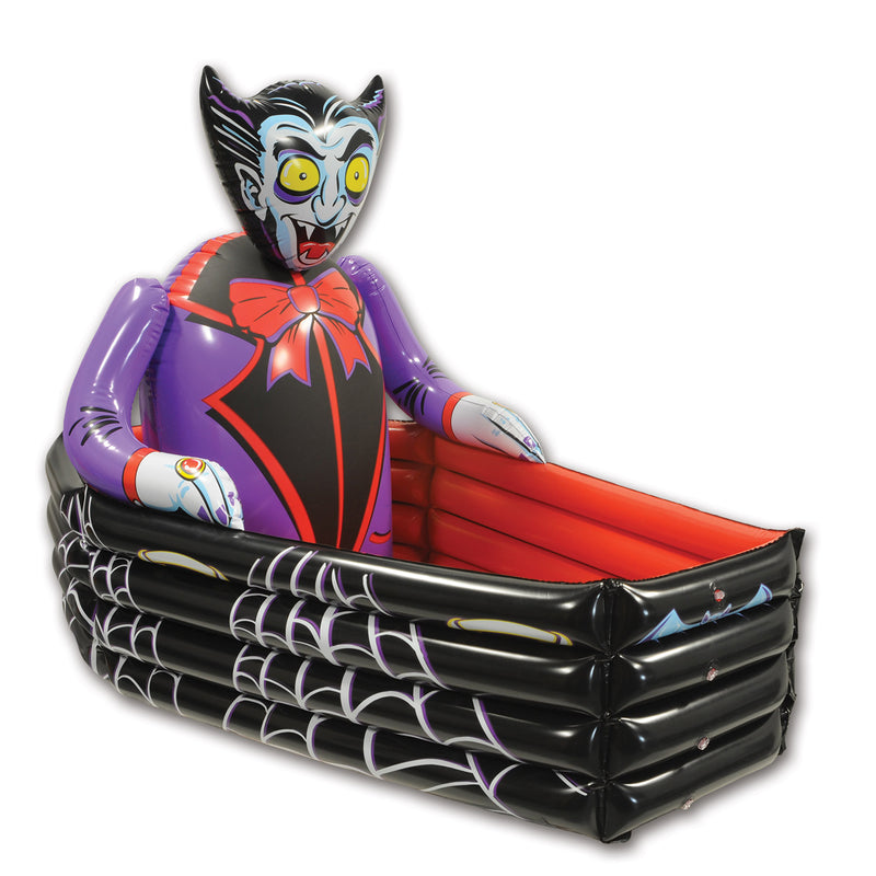 Inflatable Vampire & Coffin Cooler – 3' 6"W x 30"H – (1/Pkg)