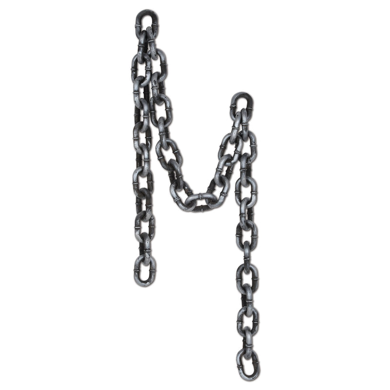 Plastic Chain – 6' – (1/Card) by Beistle for Halloween Plastic