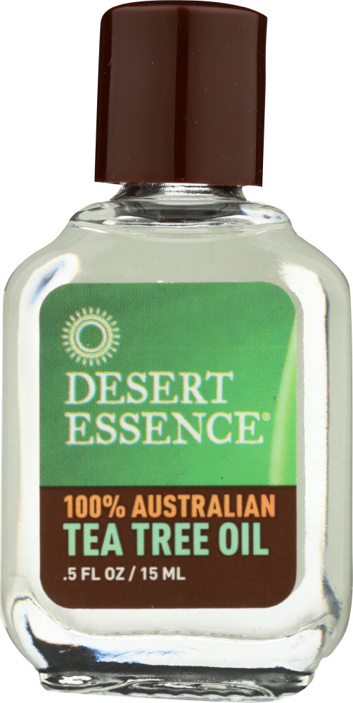 DESERT ESSENCE: 100% Australian Tea Tree Oil, 0.5 oz - No Brand For Less 