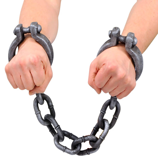 Plastic Shackles – 24" – (1/Pkg) by Beistle for Halloween Props