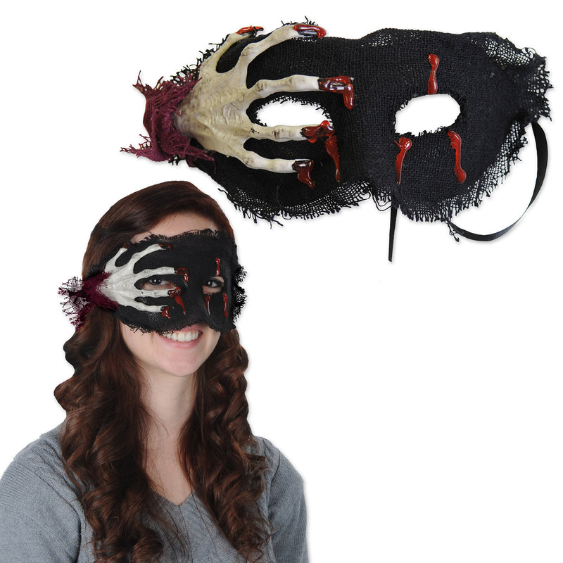 Skeleton Hand Mask – (1/Pkg)