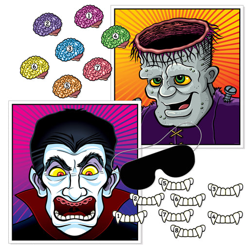 Halloween Party Games – 19" x 17½" – (2/Pkg) by Beistle for Halloween Games