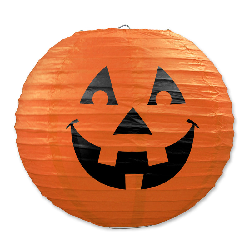 J-O-L Paper Lanterns – 9½" – (3/Pkg) by Beistle for Halloween Lanterns