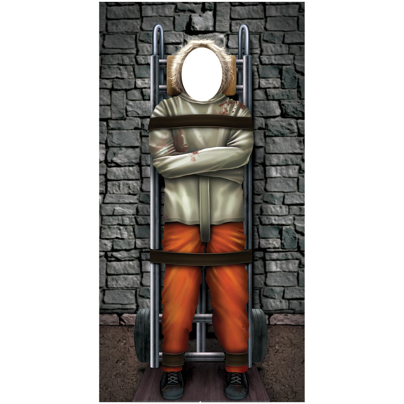 Convict Photo Prop Stand-Up – 6' 1" x 3' 1½" – (1/Box) by Beistle for Halloween Photo Props