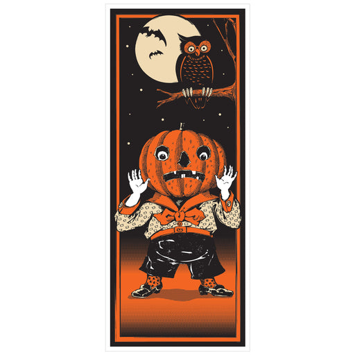 Vintage Halloween Door Cover – 6' x 30" – (1/Pkg) by Beistle for Halloween-Vintage Door Covers