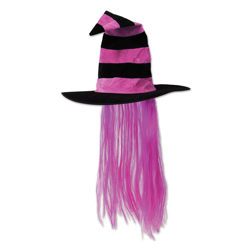 Witch Hat w/Hair – (1/Card)