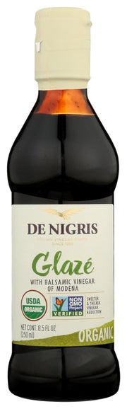 A perfect blend of Balsamic vinegar of Modena and cooked grape must.&nbsp;Made with 100% organic ingredients and no added sugar.