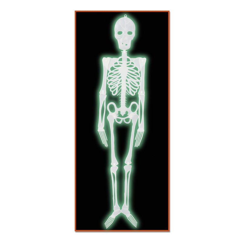 Plastic Nite-Glo Skeleton – 4' – (1/Pkg)