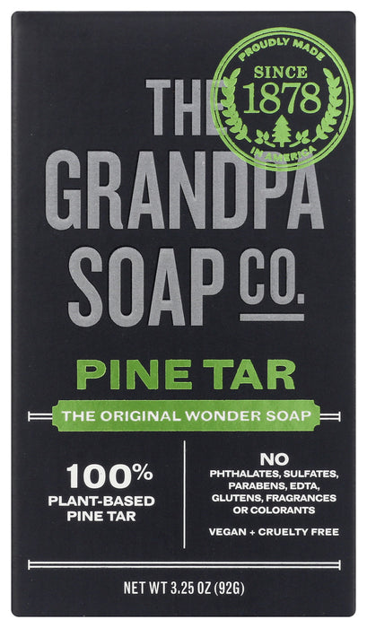 GRANDPA'S: Wonder Pine Tar Soap, 3.25 oz