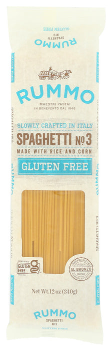 RUMMO: Spaghetti No 3 Gluten Free, 12 oz