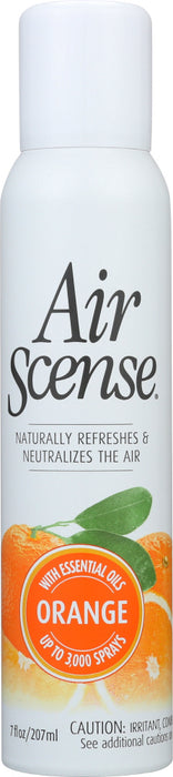 AIR SCENSE: Air Freshener Orange, 7 oz