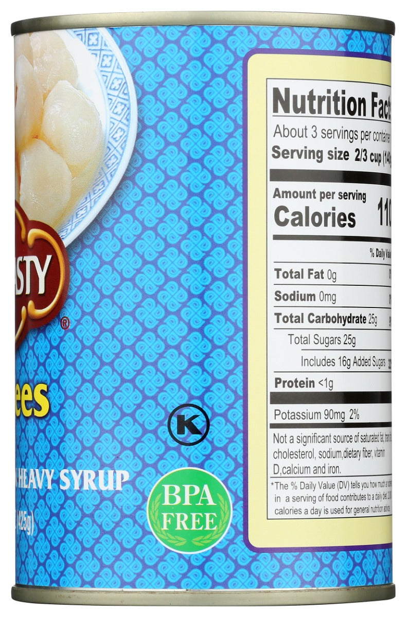 DYNASTY: Lychees, 15 oz