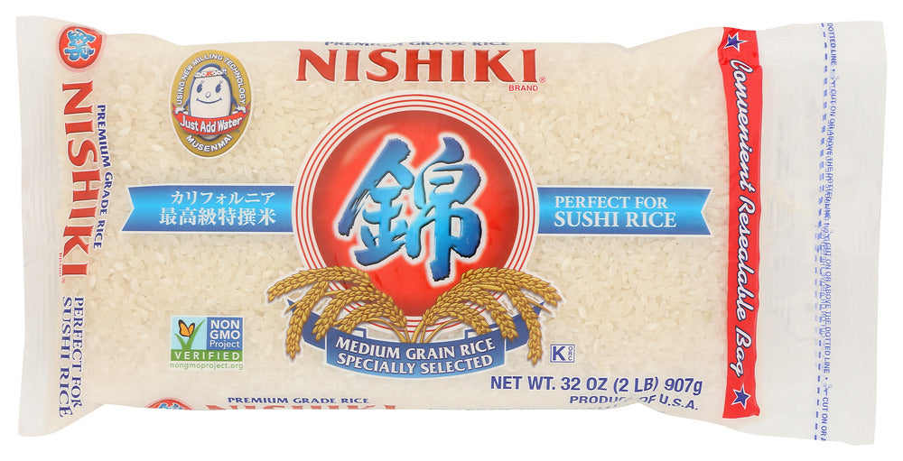 Nishiki Musenmai Premium Sushi Rice, 2 Lb
