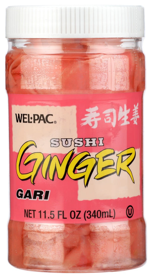 Made from thinly sliced and pickled ginger root, these tender gari (pickled ginger slices) are the perfect combination of refreshing, sweet, and tart. Pairs great with your favorite sushi and seafood!
