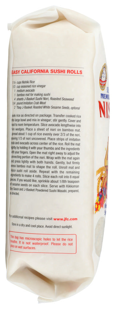 NISHIKI: Premium Grade Sushi Rice, 5 lb