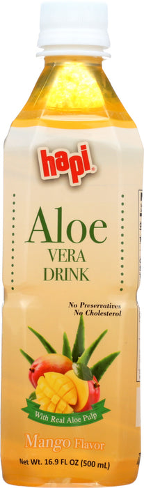 HAPI: Aloe Vera Drink Mango, 16.9 fo
