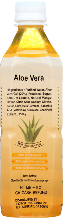 HAPI: Aloe Vera Drink Mango, 16.9 fo