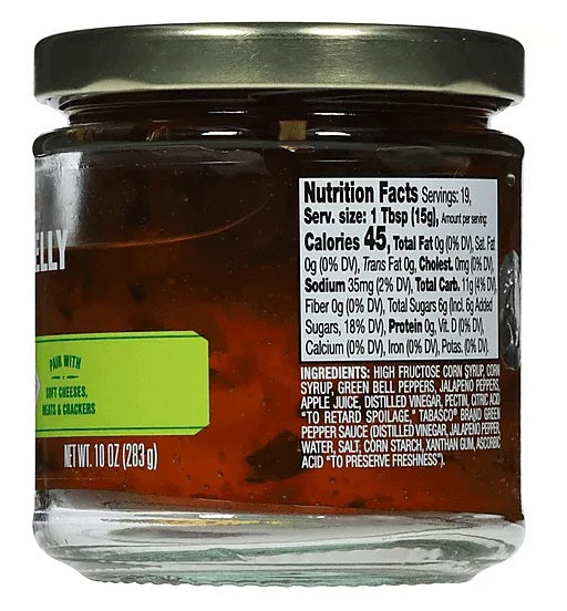 TABASCO: Jalapeno Pepper Jelly Mild, 10 oz