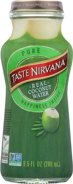 TASTE NIRVANA: Real Coconut Water, 9.5 oz