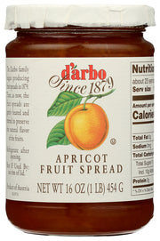 DARBO: Rose Apricot Fruit Spread, 16 oz - No Brand For Less