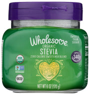 At Wholesome we are committed to building stronger, caring communities and that means putting extra care into everything we do. When we want or need to reduce sugar, Wholesome Organic Stevia Sweetener Blend is a choice you can feel good about. We blend our Organic Stevia with Organic Erythritol for a smooth, versatile sweetness.