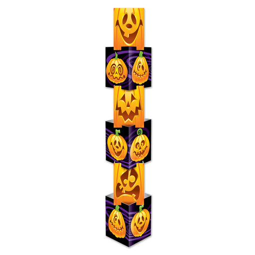 Jack-O-Lantern Column – 5' 7¼" x 12" – (6/Pkg) by Beistle for Halloween 3-D