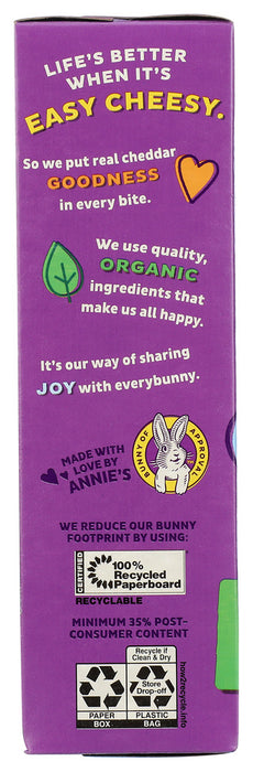 ANNIE'S HOMEGROWN: Organic White Cheddar Bunnies, 7.5 oz