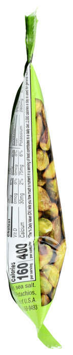 WONDERFUL PISTACHIOS: Roasted and Salted No Shells, 2.5 oz