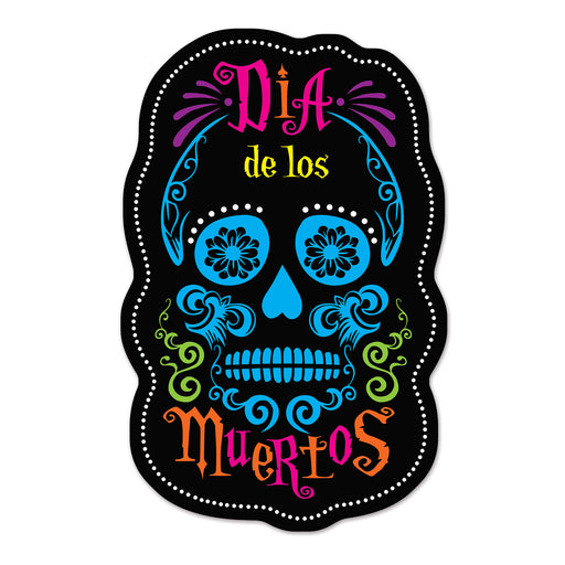 Day Of The Dead Sign Cutouts – 34" – (2/Pkg) by Beistle for Day of the Dead Printed